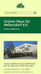 Mobile Screenshot of gruenes-haus-hellersdorf.de